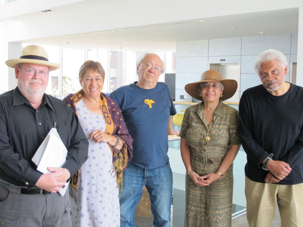 Group photo of 2012 Literary Arts panelists