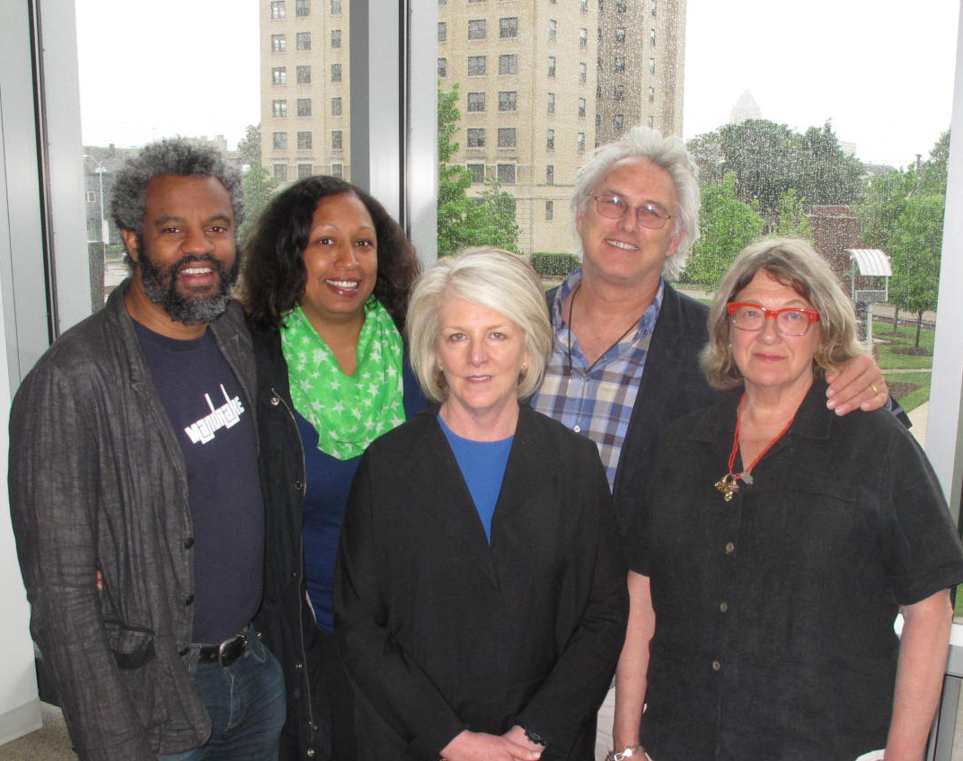 Group photo of 2013 Visual Arts panelists