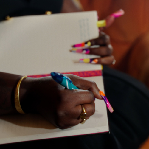 Still from Kresge Artist Fellowship film featuring Brittany Rogers