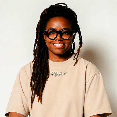 Portrait of 2026 Gilda Award recipient Ashley Sorrell