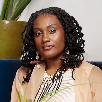 Portrait of 2026 Gilda Award recipient Ifayomi Christine