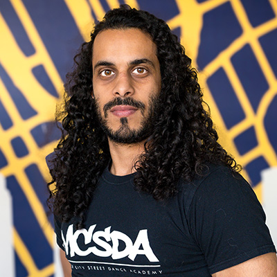 Portrait of 2026 Gilda Award recipient Ayman "Mino" Aboutaleb