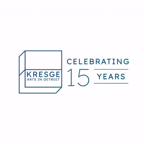 Animated promotional graphic for the 2024 Kresge Artist Fellowships application cycle