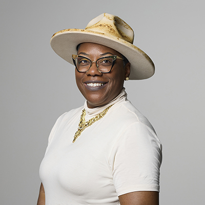 Portrait of 2025 Kresge Artist Fellow Anetria Cole by Jenny Risher