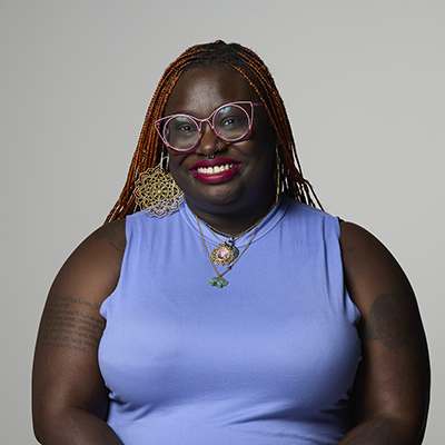 Portrait of 2025 Kresge Artist Fellow Brittany Rogers by Jenny Risher