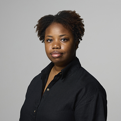 Portrait of 2025 Kresge Artist Fellow Allana Clarke by Jenny Risher