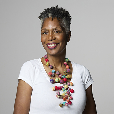 Portrait of 2025 Kresge Artist Fellow April Anue Shipp by Jenny Risher