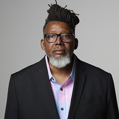 Portrait of 2025 Kresge Artist Fellow Donald Calloway by Jenny Risher