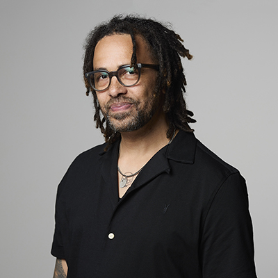 Portrait of 2025 Kresge Artist Fellow Taurus Burns by Jenny Risher