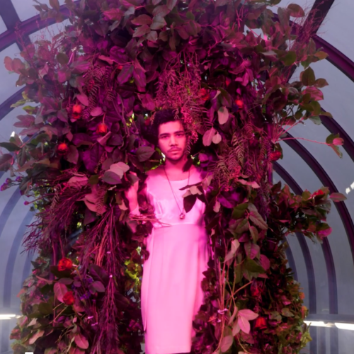 Still from Kresge Artist Fellowship film featuring Chris Jakob