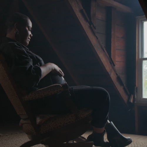 Still from Kresge Artist Fellowship film featuring Jassmine Parks