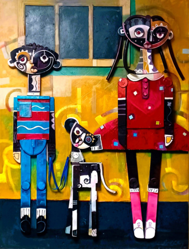 "Kids Down The Street" by 2025 Kresge Artist Fellow Donald Calloway