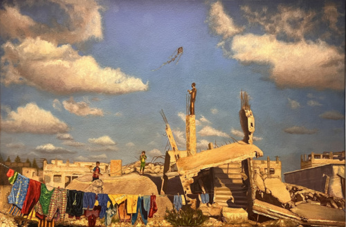 "From The Rubble" by 2025 Kresge Artist Fellow Malak Cherri
