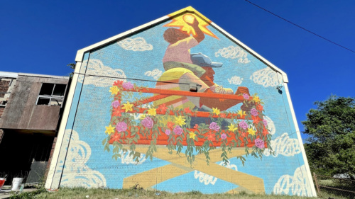 "Opportunity Rising" by 2025 Kresge Artist Fellow Ivan Montoya