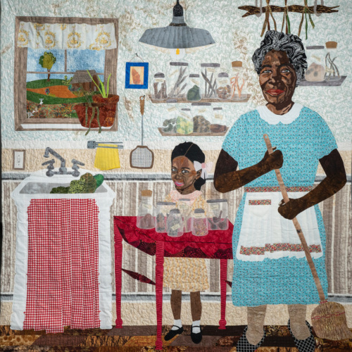 "Pearlie Mae, Medicinal Threads: Working Roots and Remedies. A Tapestry of Black Women's Wisdom" by 2025 Kresge Artist Fellow April Anue Shipp