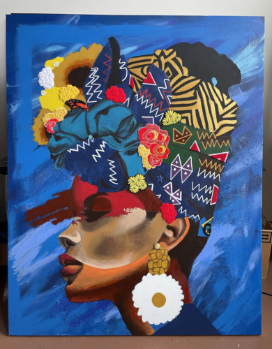 "Blue Taboo" by 2025 Gilda Award recipient Oshun